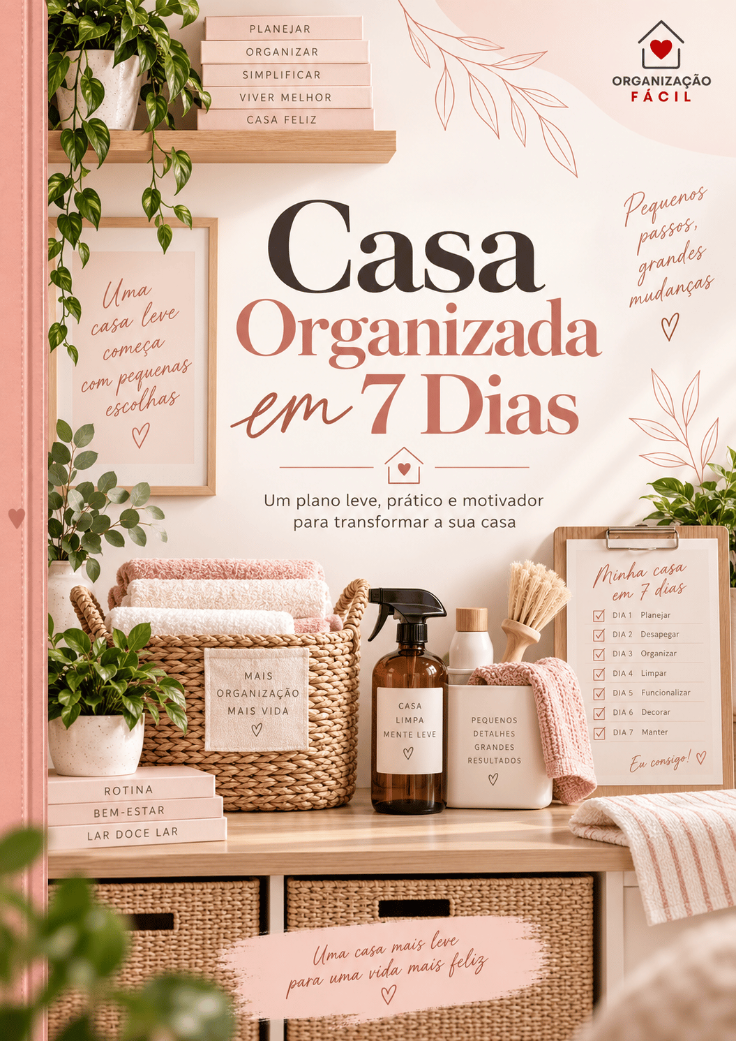 Capa do Casa Organizada em 7 Dias